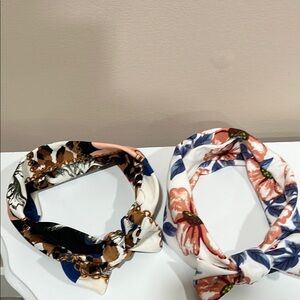Floral Print Headbands - Multicolor